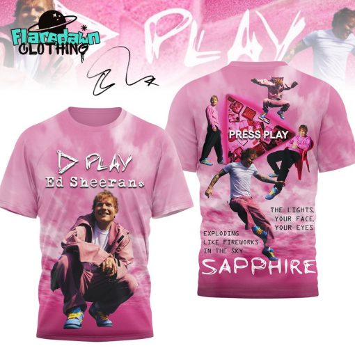 Ed Sheeran “Play” The New Album 2025 Limited Edition Shirt