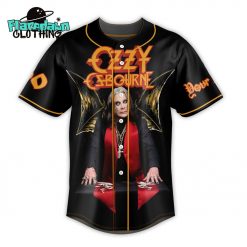 Ozzy Osbourne The Prince Of Darkness Forever Limited Baseball Jersey