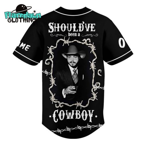 Post Malone Should’ve Been a Cowboy 2025 Baseball Jersey