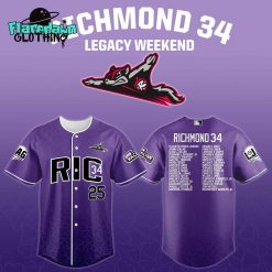 Richmond Flying Squirrels x Honoring the “Richmond 34” Baseball Jersey 2025