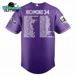 Richmond Flying Squirrels x Honoring the Richmond 34 Baseball Jersey 2025