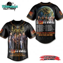 Scorpions Celebrating 60 Years of Rocking Around The World Jersey