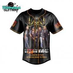 Scorpions Celebrating 60 Years of Rockin Around The World Jersey