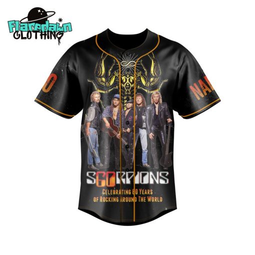 Scorpions Celebrating 60 Years of Rocking Around The World Jersey