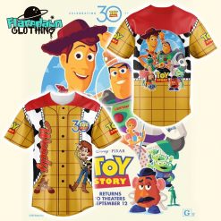 Toy Story 30th Anniversary Limited Edition 2025 Baseball Jersey