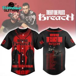 Twenty One Pilots The Clancy Tour Breach 2025 Baseball Jersey