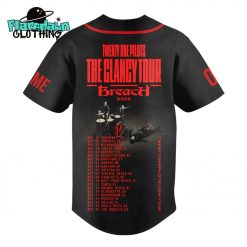 Twenty One Pilots The Clancy Tour Breach 2025 Baseball Jersey
